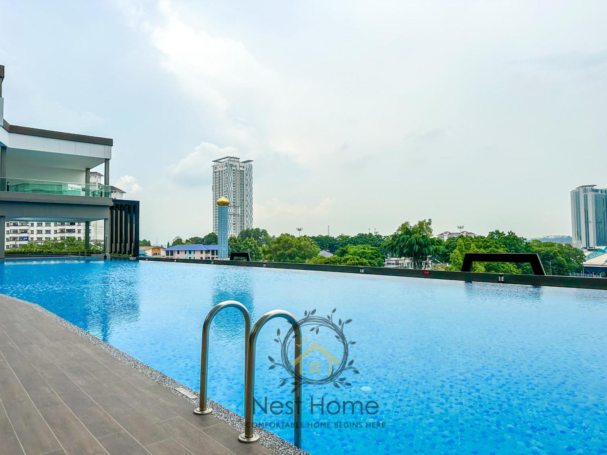 Twin Tower Residence By Nest Home【5 Mins Walk To Ciq】 Τζόχορ Μπάχρου Εξωτερικό φωτογραφία